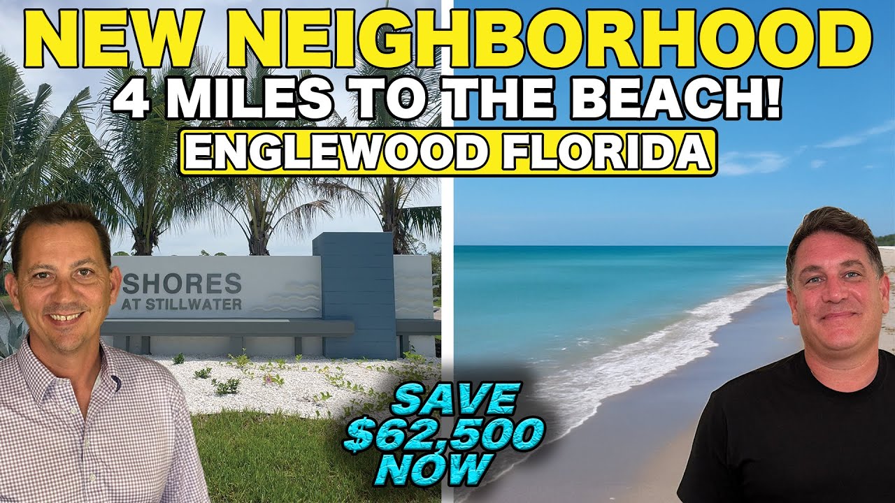 Discover the Shores of Stillwater: Englewood’s New Gated Community Just 4 Miles from the Beach!