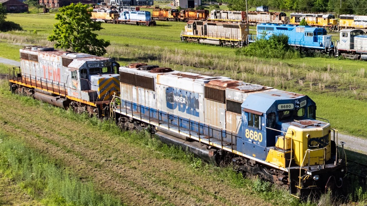 A Train Lover's Dream: NRE Shops Paducah, KY
