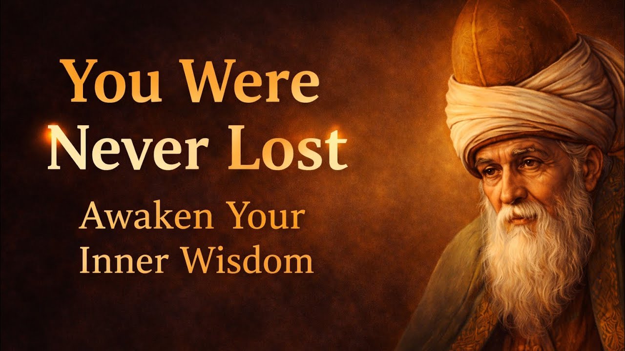 You Were Never Lost | Rumi’s Wisdom to Awaken Your Inner Self | Echoes of Wisdom.