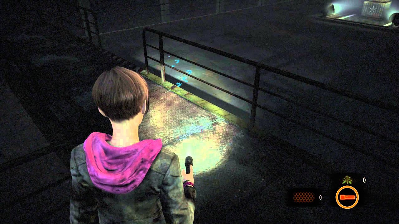 Resident Evil Revelations 2: Ep 3 Judgement - Glass Eyeball Puzzle (Moira Flashlight Laser Room)