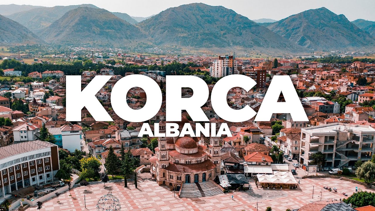KORCA, ALBANIA 😍 | CINEMATIC 4K DRONE VIDEO
