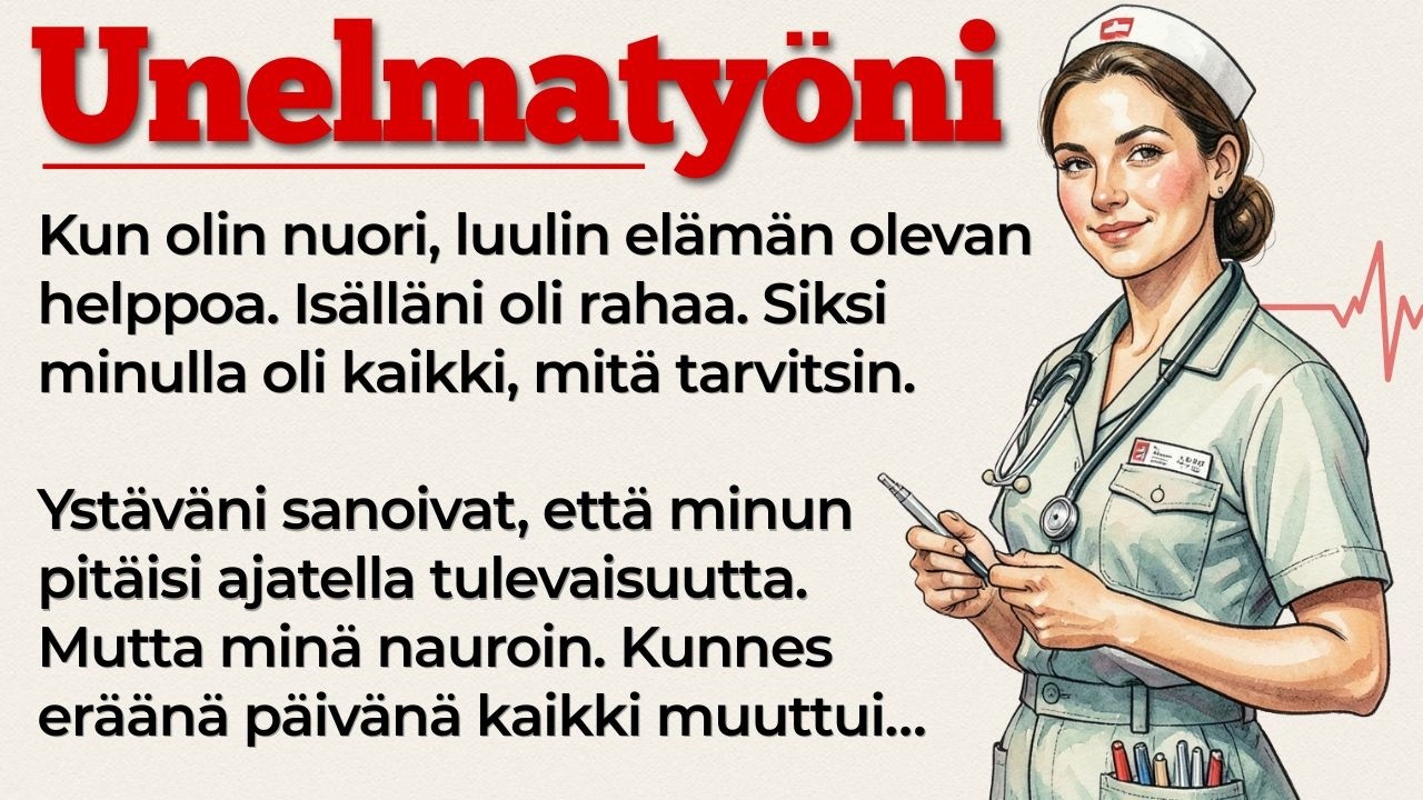Matkani tohtoriksi | Finnish Stories | Learn Finnish with Stories - Video Description