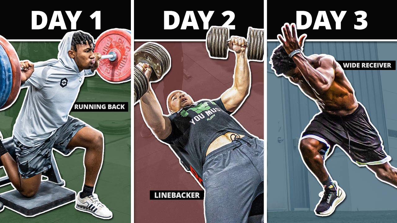 The ONLY Workout Split You'll Ever Need For Football