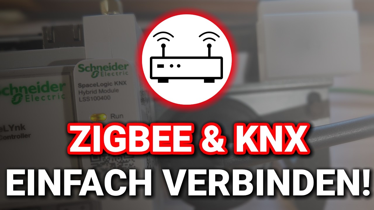 KNX & Zigbee ohne Aufwand verbinden - Schneider KNX Hybrid Modul
