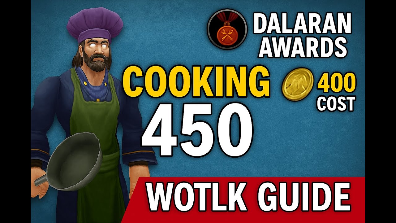 WotLK Warmane Icecrown - Power Leveling - Cooking 1 to 450
