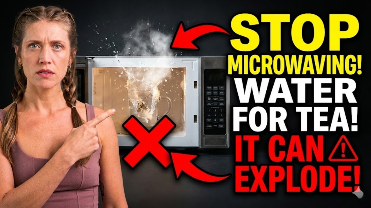 Stop Microwaving Water for Tea! It Can Explode in Your Face