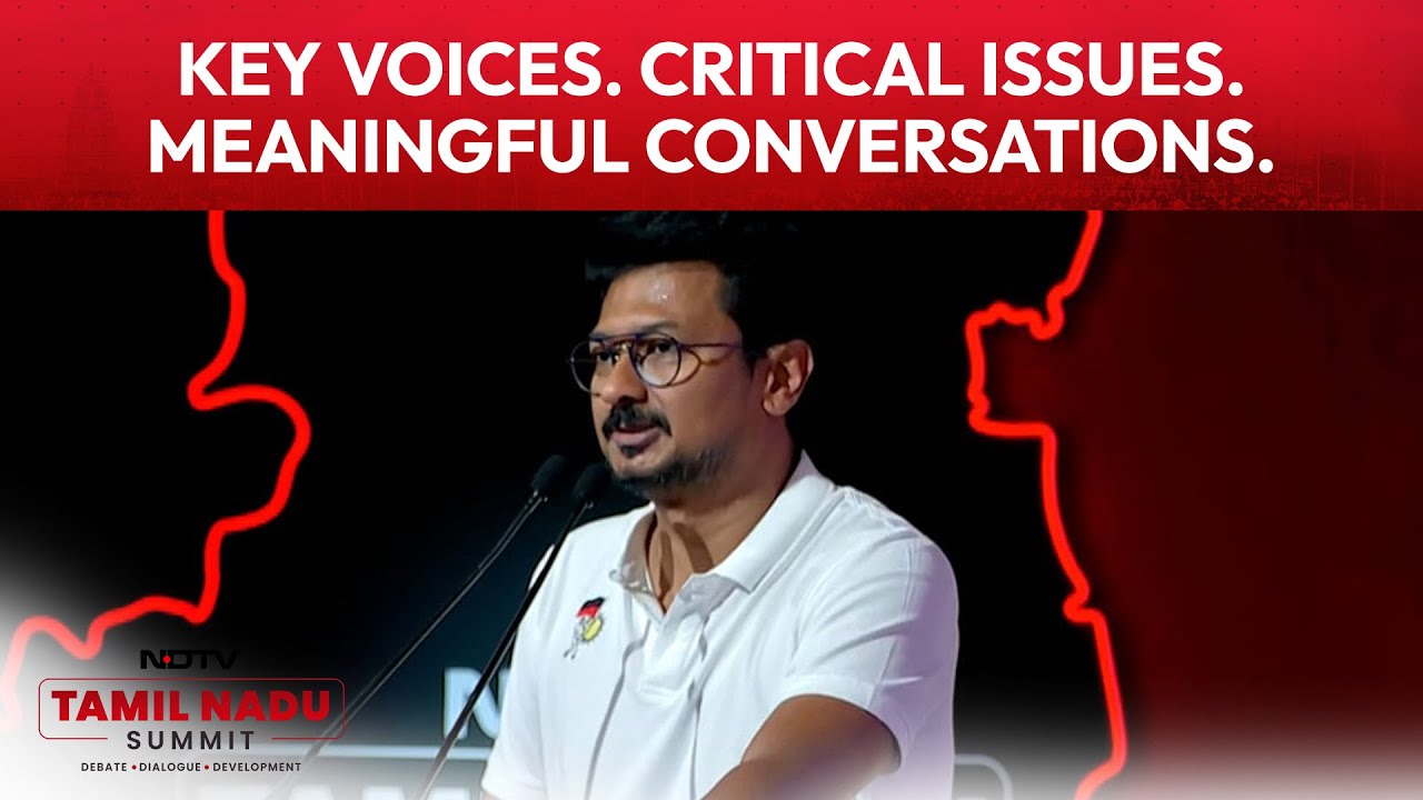 NDTV Tamil Nadu Summit | Key Voices. Critical Issues. Meaningful Conversations.