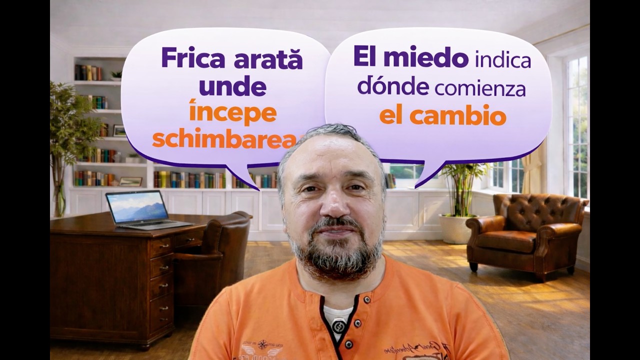 Frica e poarta, nu obstacolul.