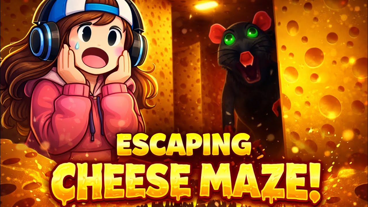 🧀🐭 أخوف لعبة لعبتها بحياتي! (Cheese Escape)