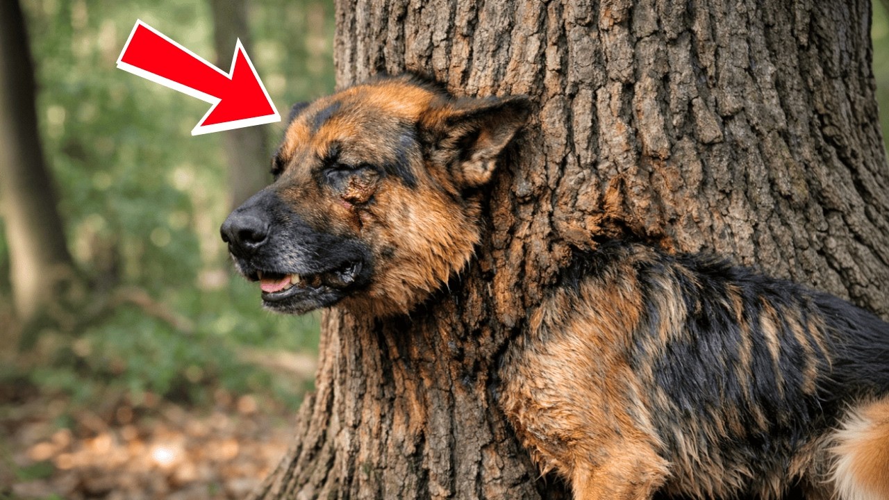 Days From Dying, Head Stuck in a Tree—This Stray Dog’s Story Took an Unbelievable Turn