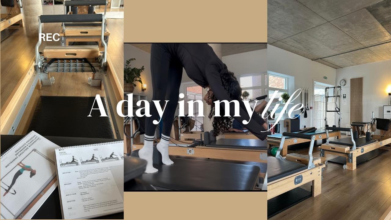 A day in my life training to be a pilates instructor | vlog