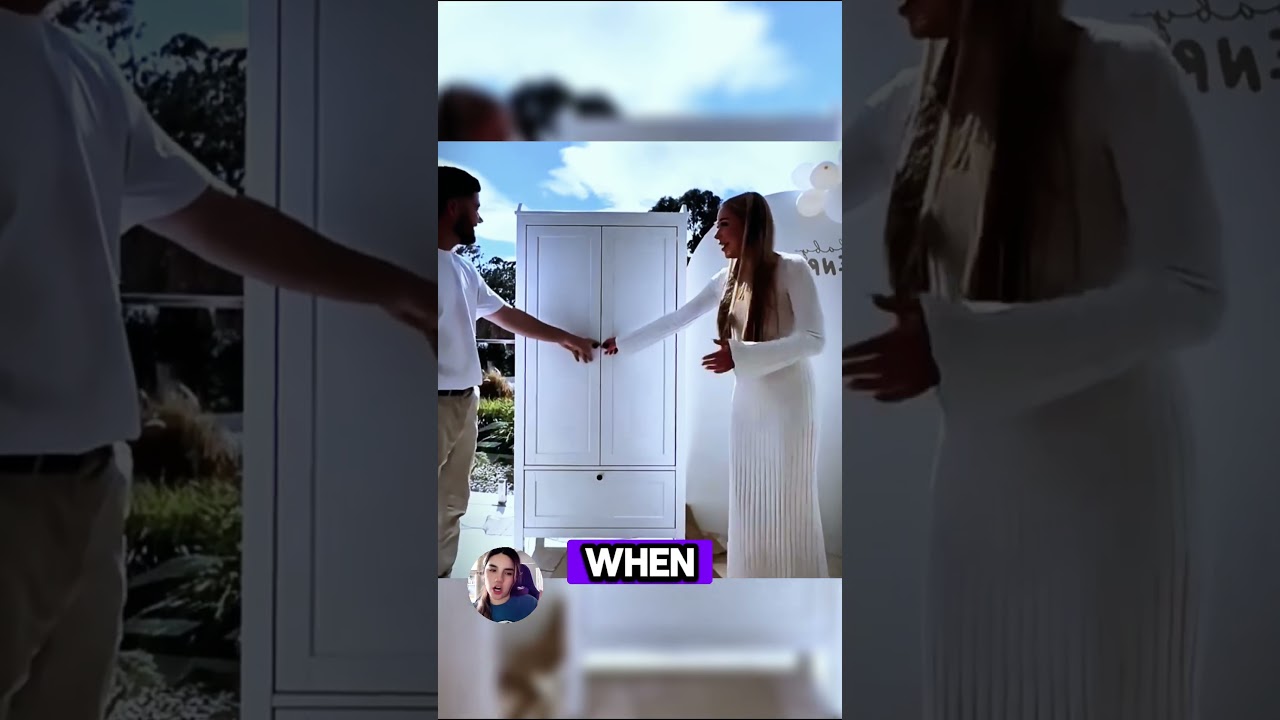 Closet gender reveal 