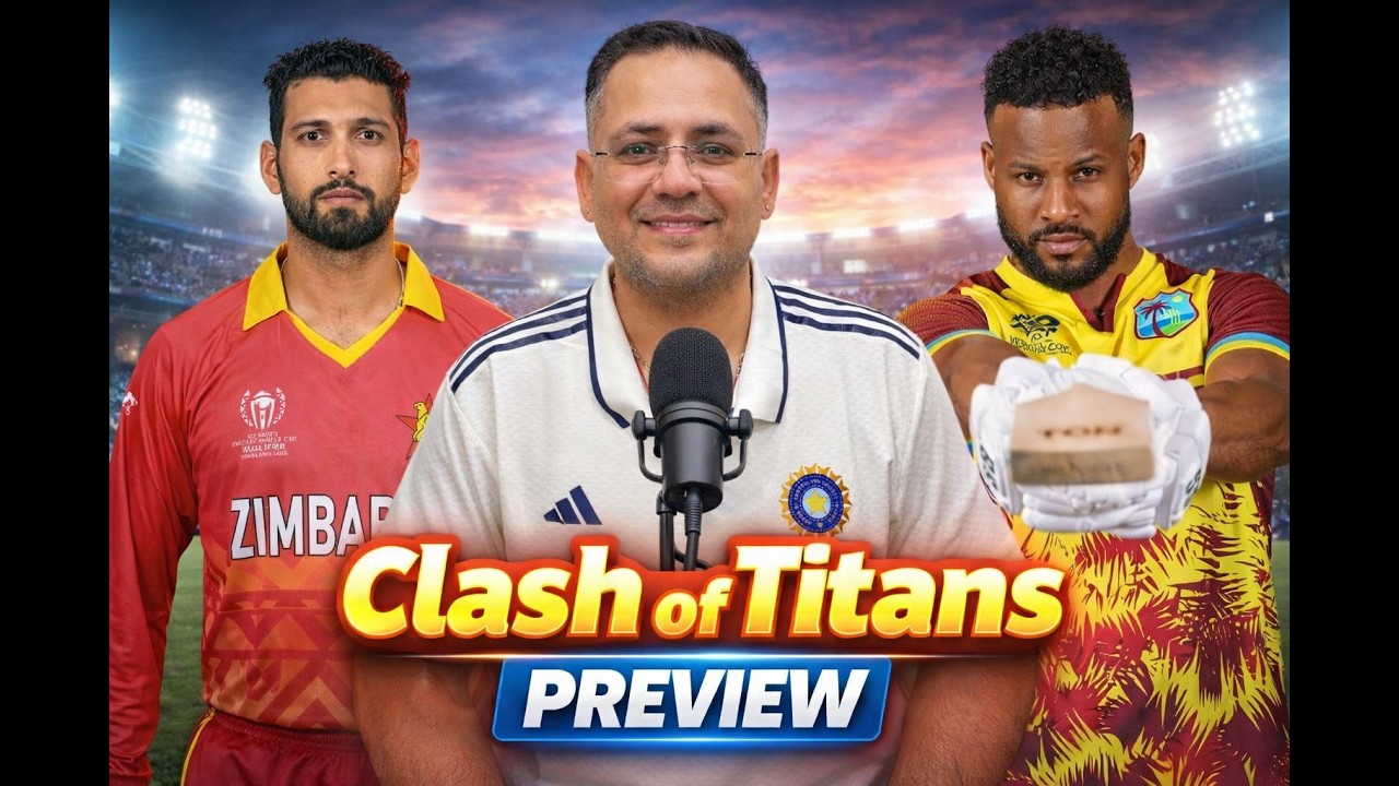 West Indies vs Zimbabwe 🔥 Clash of Titans Preview | Dark Horse vs Powerhouse 😳Analysis & Prediction!