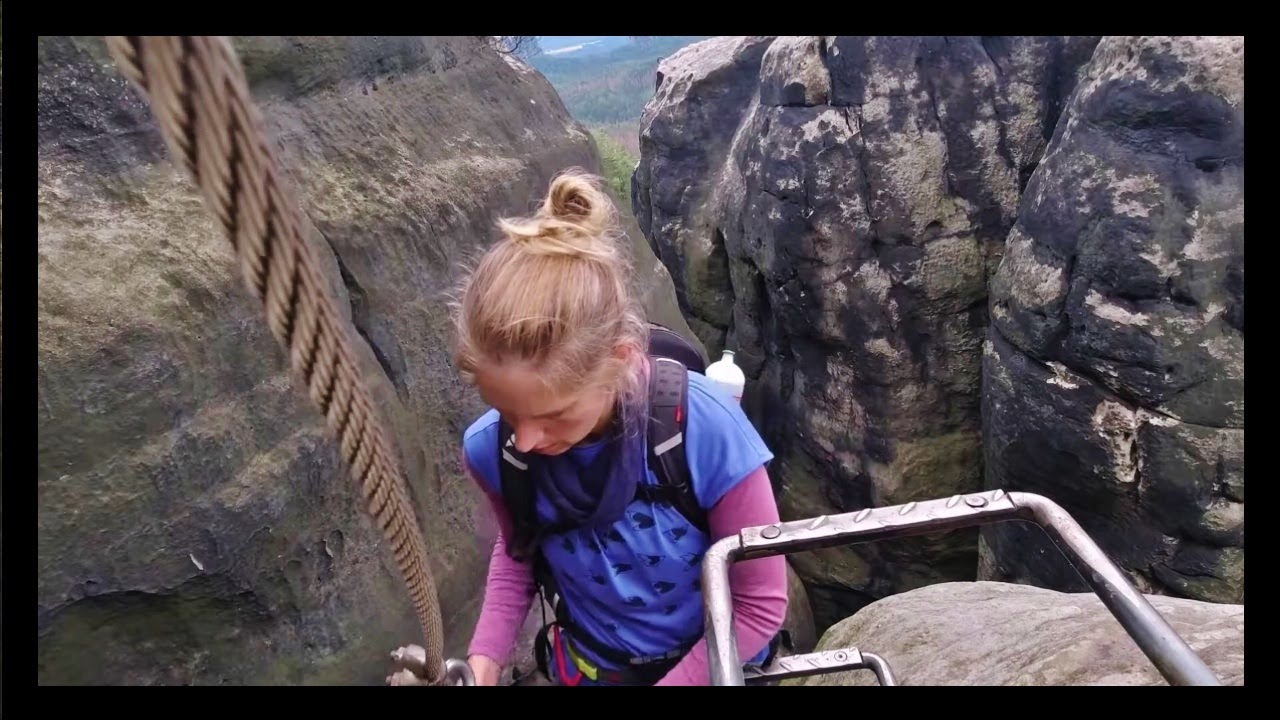 Mein Wanderabenteuer Sächsische Schweiz Tag 2  -Wilde Hölle - Obere Häntzschelstiege - Jägersteig -