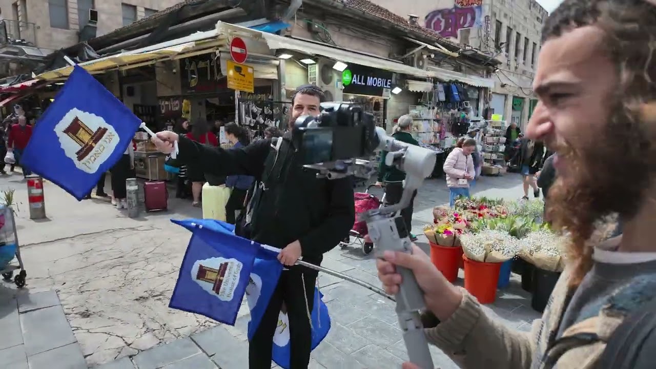 Jerusalem, March 20, 2026. The situation at the famous Mahane Yehuda market during the war.