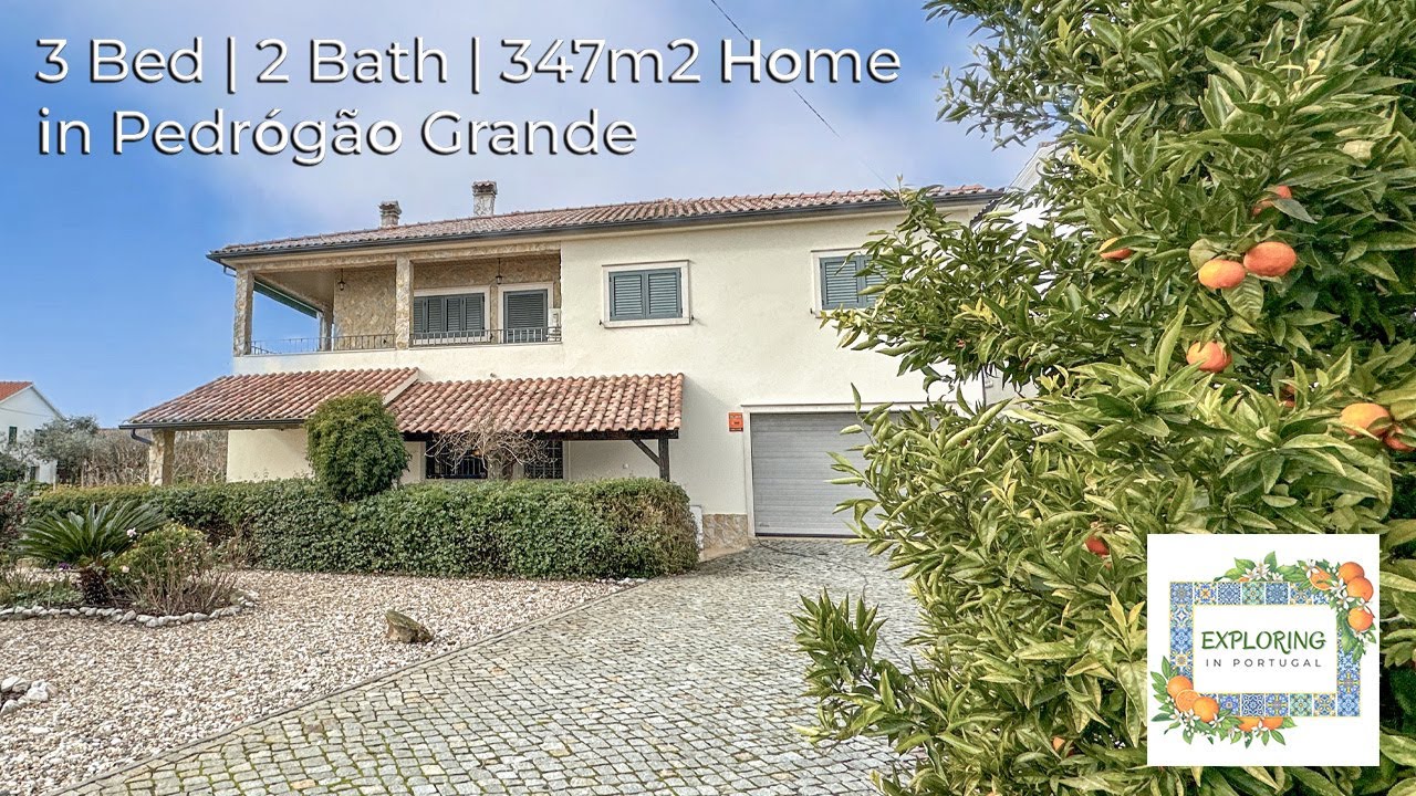 €369,000 Large Newer Home in Pedrógão Grande in Central Portugal