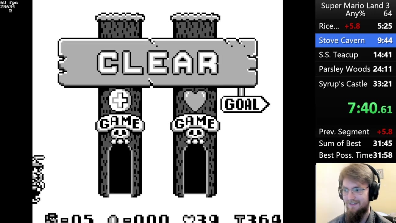 Wario Land: SML3 Any% PB (29:57)