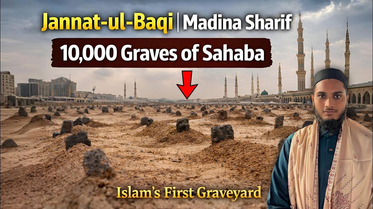 Jannat-ul-Baqi Madina Sharif | 10,000 Sahaba Ki Qabrein | Islam Ka Pehla Qabristan