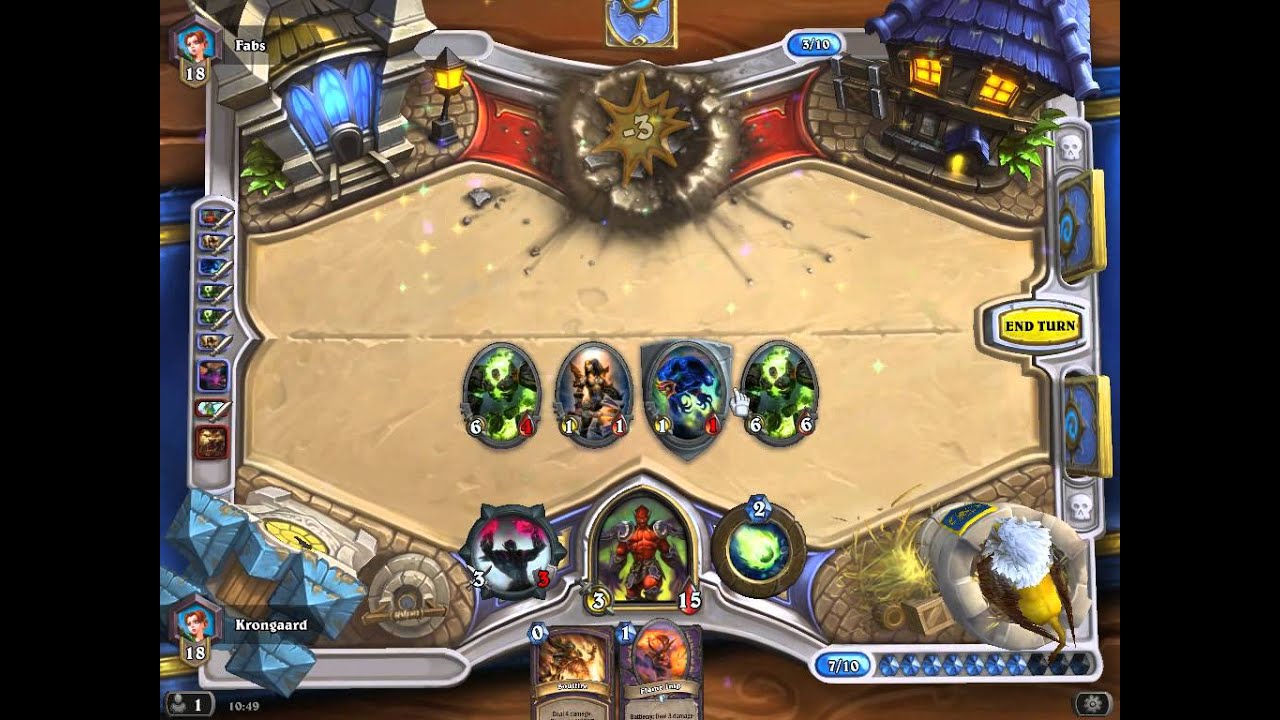 LokeHansen plays Hearthstone - Warlock Deck | Ladder Climb