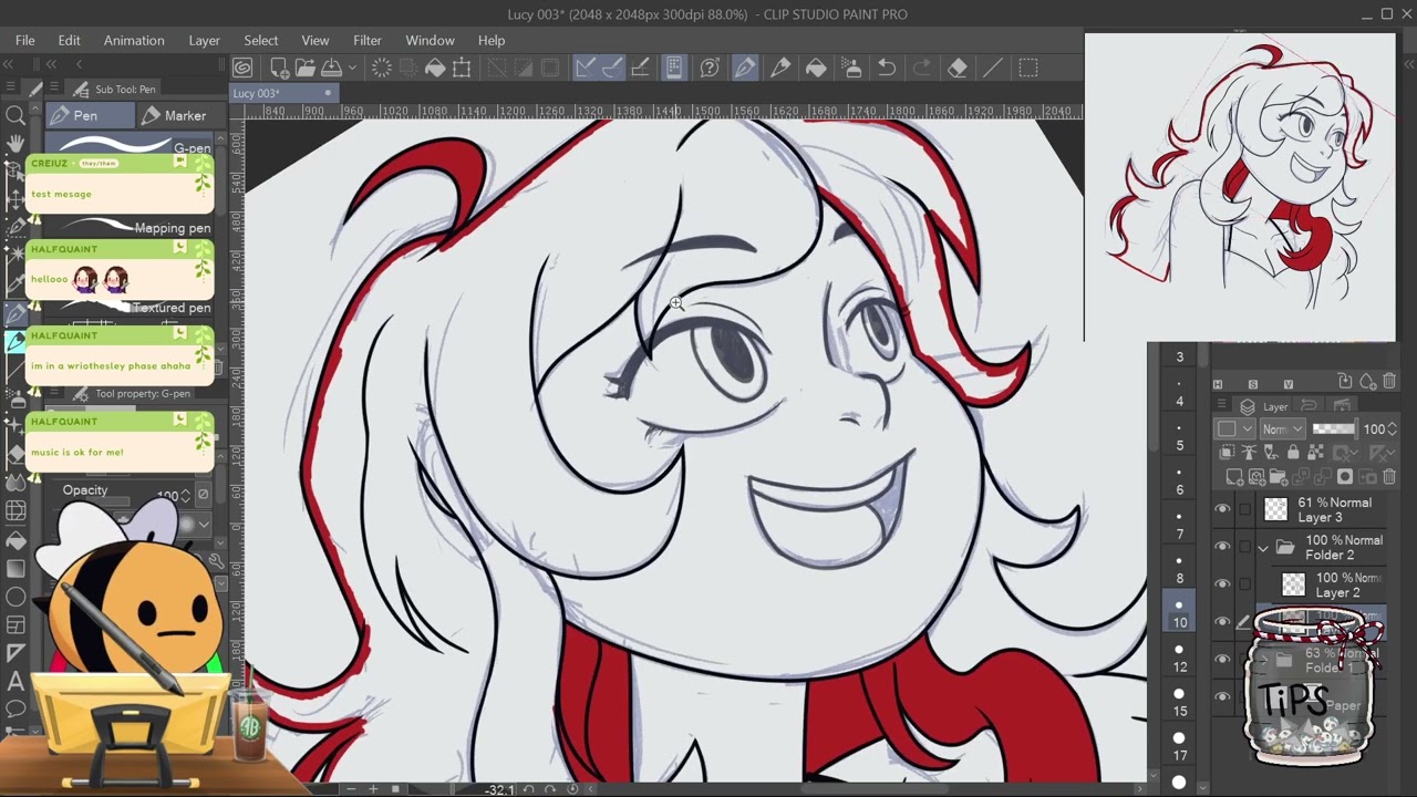 Drawing OCs - 01 - 29 - 2024