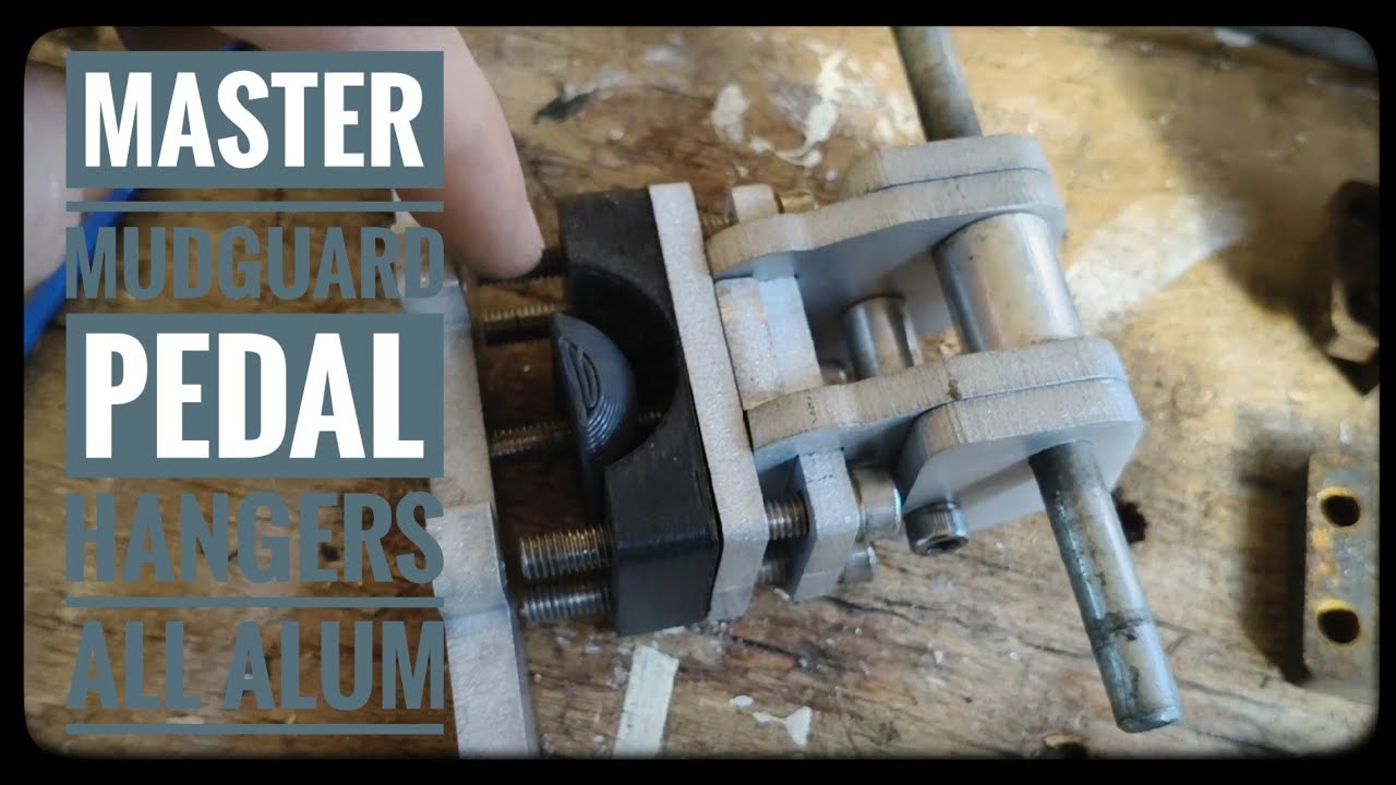 Begode Master v4 Full Aluminium Pedal Hangers & SS Long Mudguard