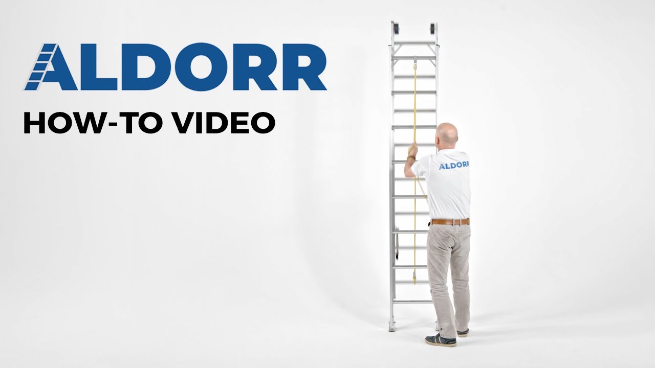 Anleitungsvideo: ALDORR Seilzugleiter