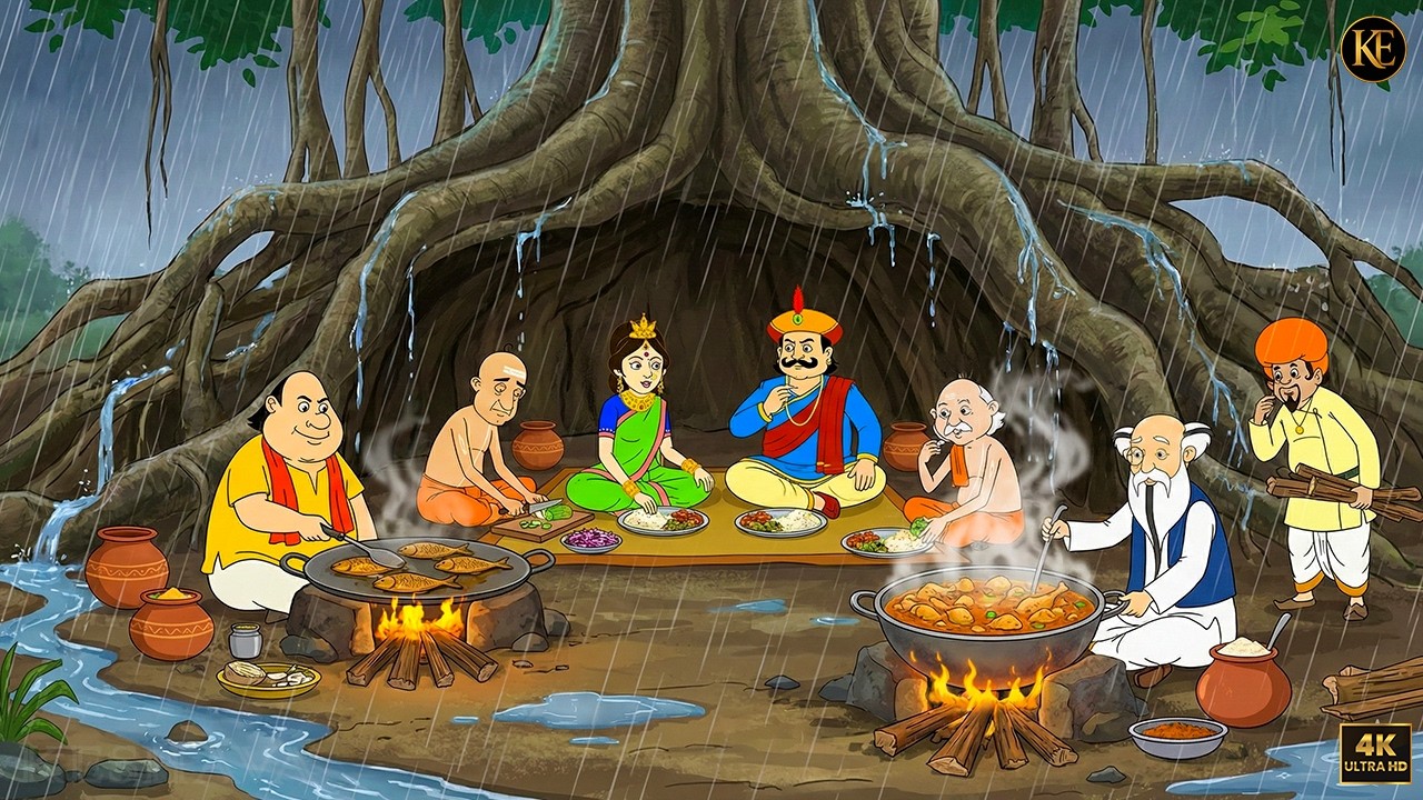 বৃষ্টির মাঝেই আগুন জ্বেলে গোপালের দারুণ আয়োজন! | Gopal Bhar - গোপালভাঁড় | New Episode 2026