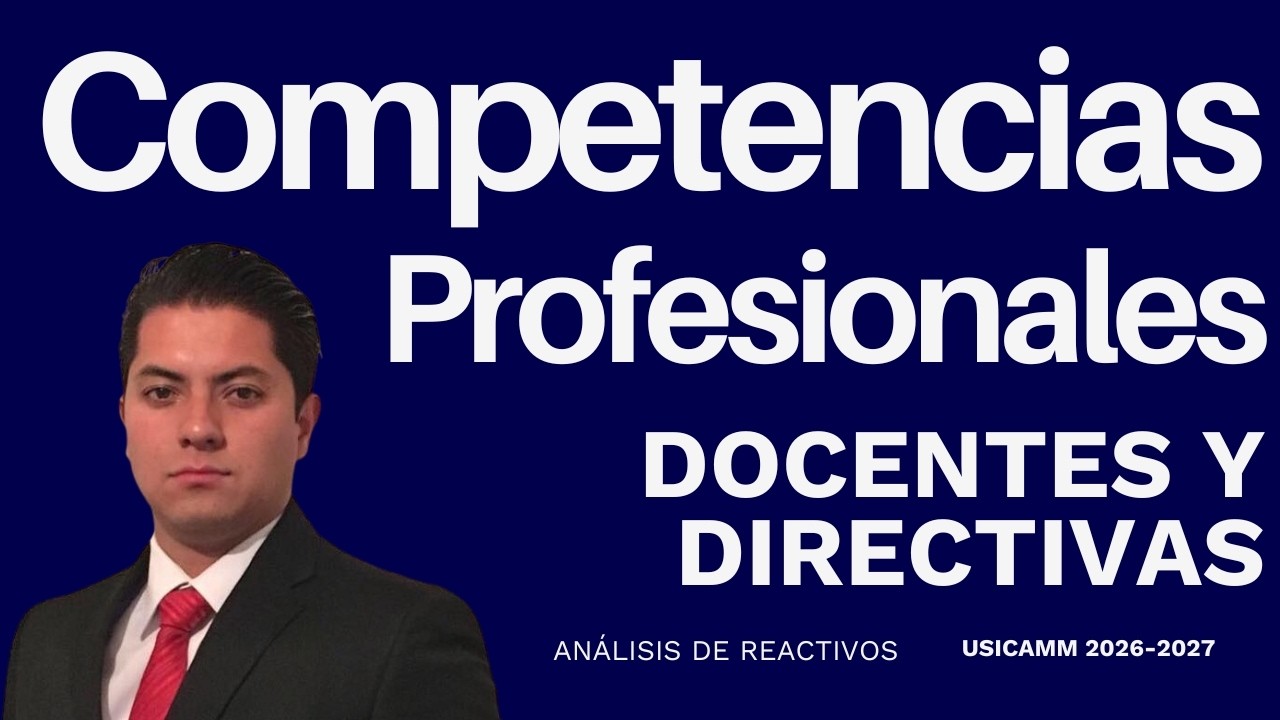 Competencias Profesionales Docentes y Directivas
