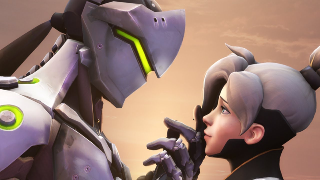 Genji being played by someone who sounds like Genji in Overwatch 2
