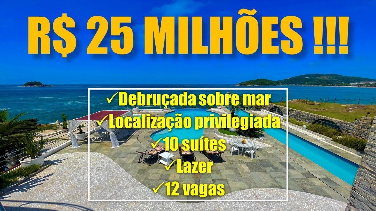 R$ 25 MILHÕES!!! A MANSÃO MAIS LUXUOSA QUE VOCÊ VERÁ HOJE !!!