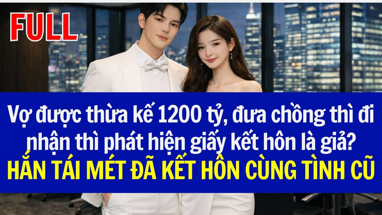 Vợ được thừa kế 1200 tỷ thì phát hiện giấy kết hôn là giả? HẮN TÁI MÉT ĐÃ KẾT HÔN CÙNG TÌNH CŨ
