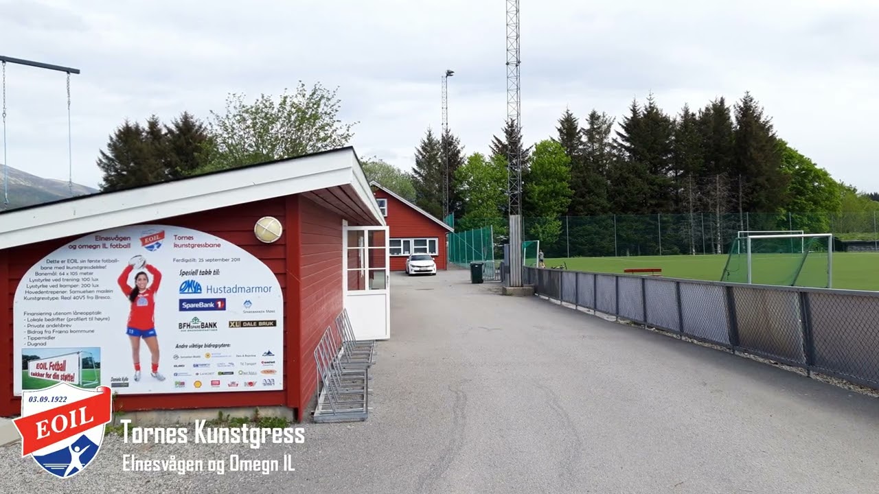 Tornes Kunstgress in Hustadvika Norway | Co. stadium of Elnesv&aring;gen og Omegn IL