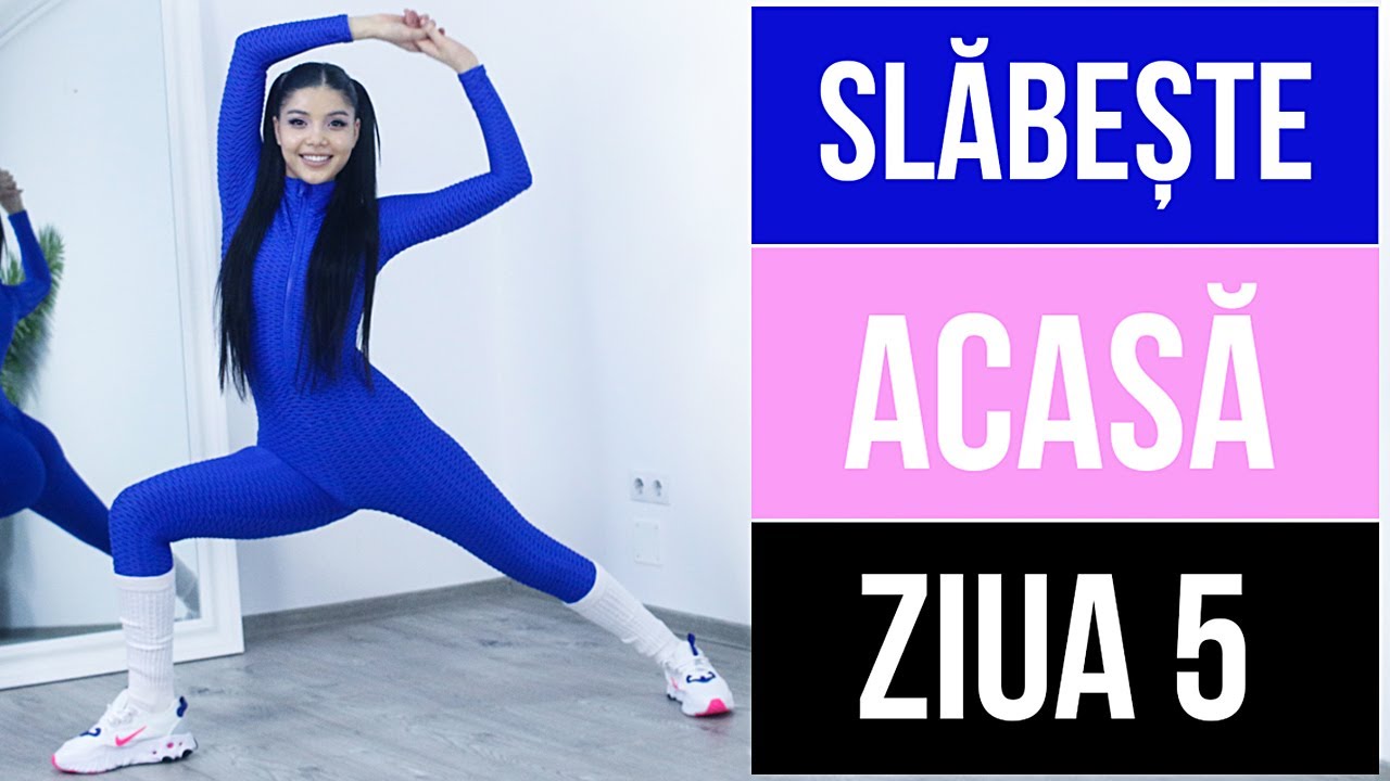 SLABESTE ACASA/ DANCE CARDIO WORKOUT/ ZIUA 5 [HD]