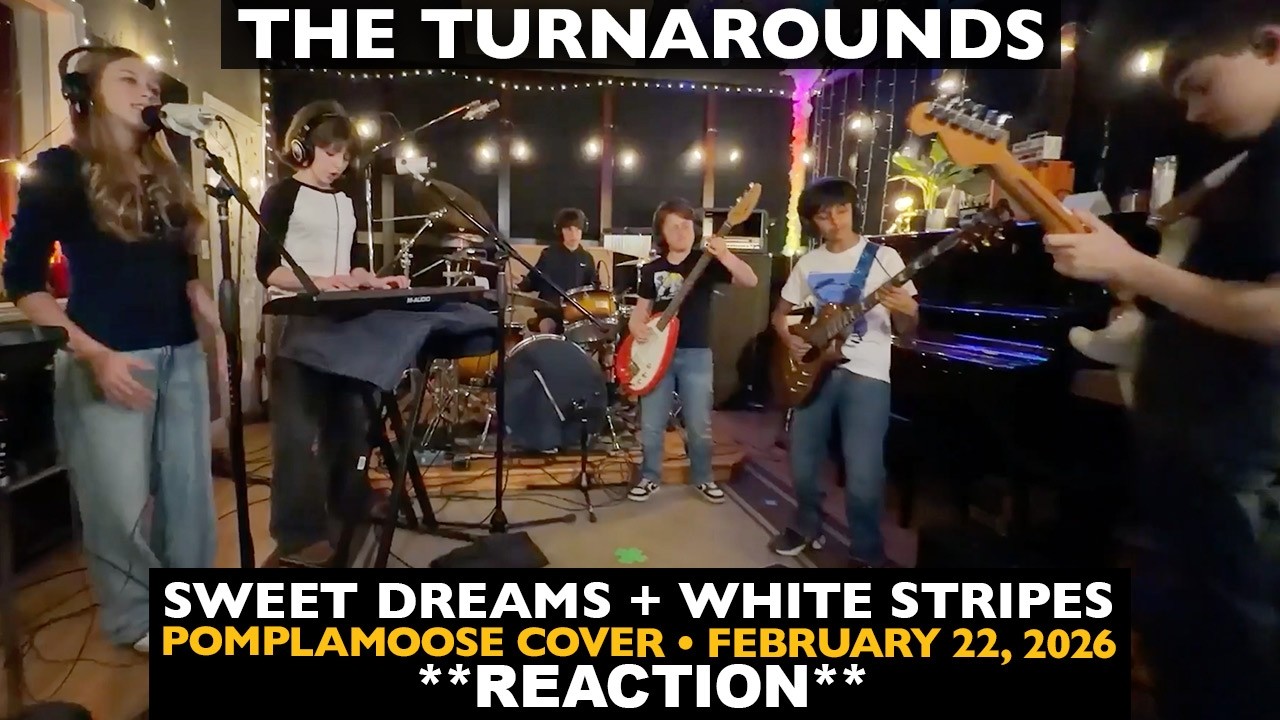 Musicians REACT to The Turnarounds: Sweet Dreams + White Stripes (2026) Pomplamoose cover