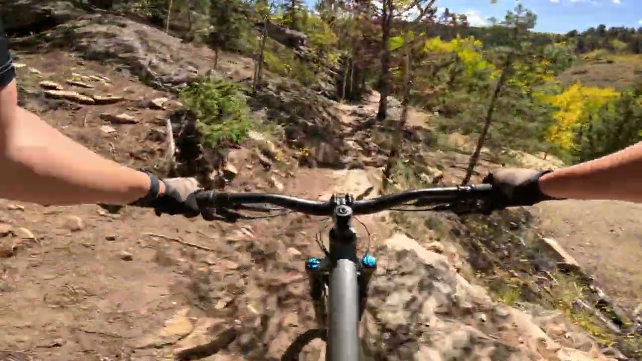 Mountain Biking Fast Money - Maryland Mountain, Colorado!