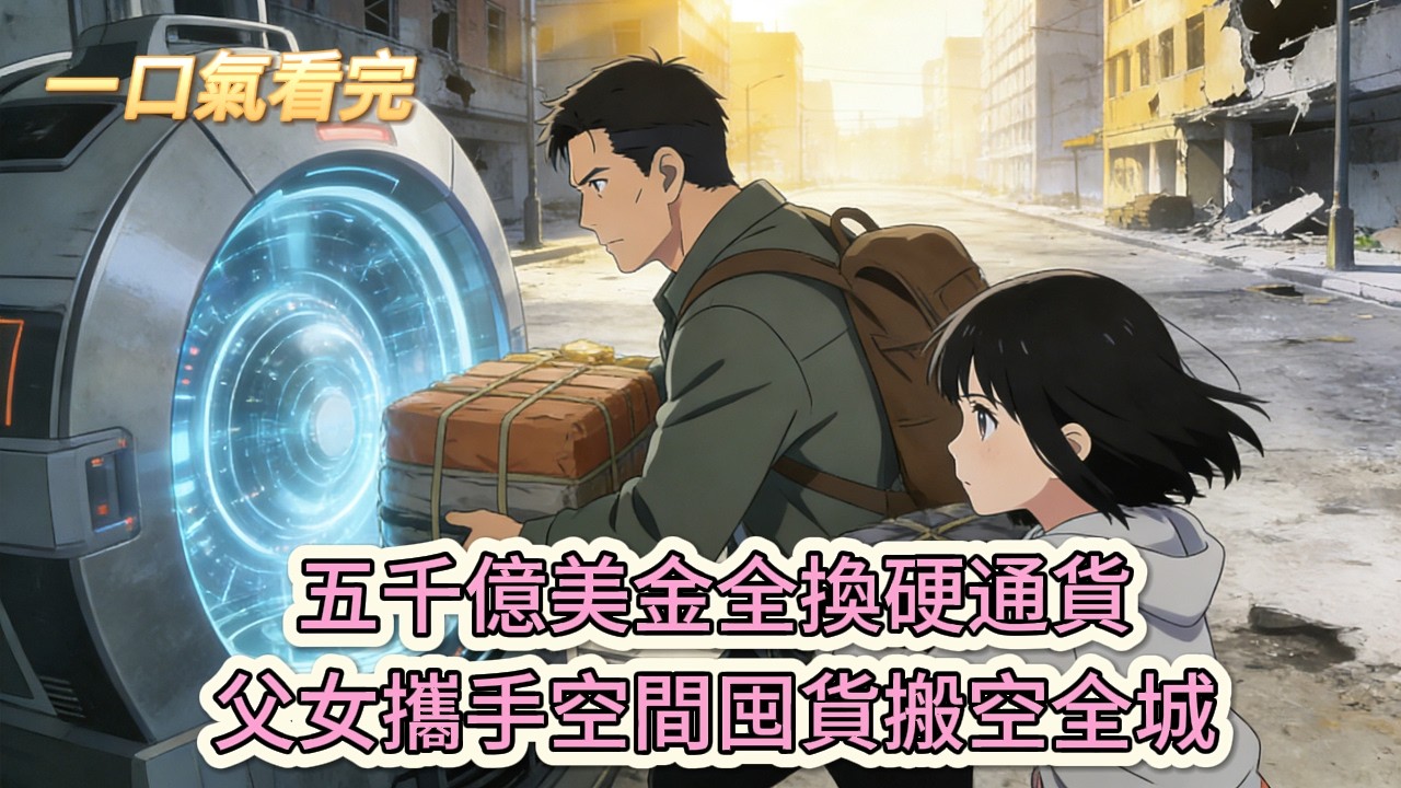 完结小说💕《父女穿，抄家流放，躺平不香嗎？》五千億美金全換硬通貨！父女攜手空間囤貨搬空全城#推文 #小说 #悠悠书屋
