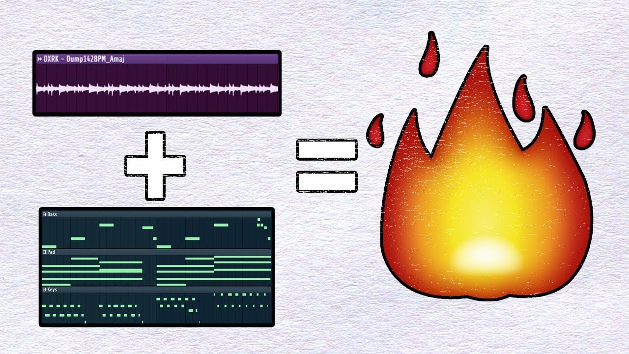 How To Add Melodies Onto  Samples - Music Tutorial