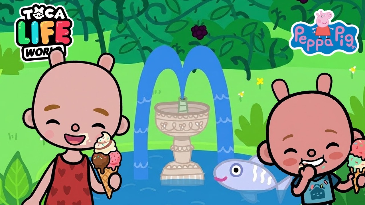 🐷 PEPPA PIG IN TOCA BOCA 🤩 The Fish Pond 🐟  Full Episodes
