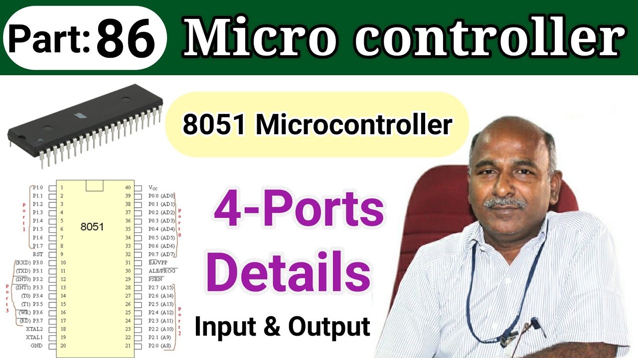 8051 Microcontroller Ports details