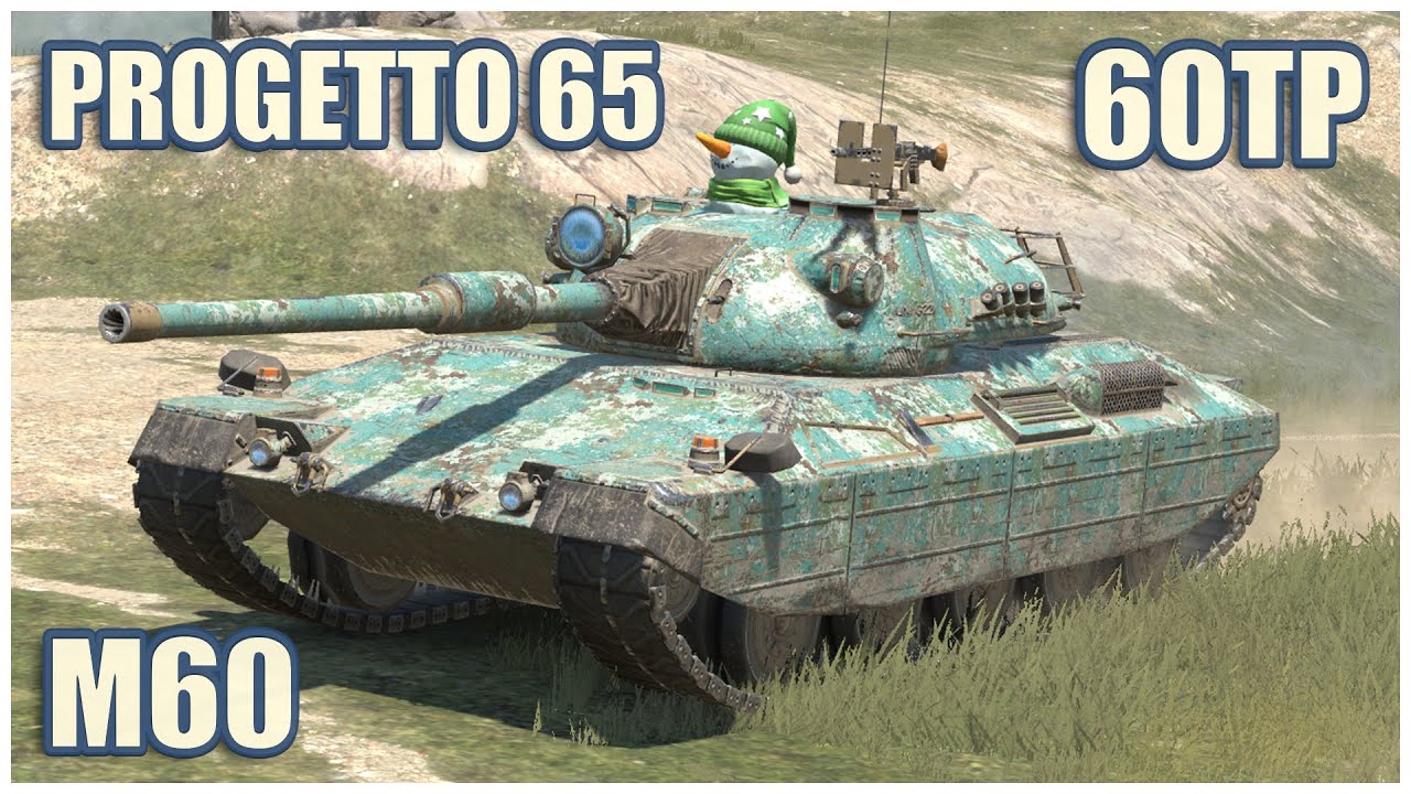 Progetto 65, M60 & 60TP • WoT Blitz Gameplay