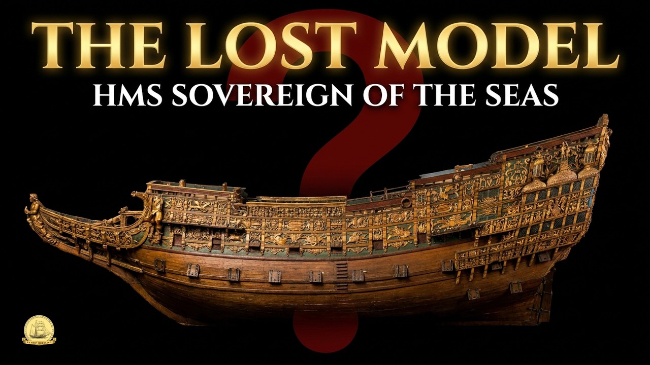 Утерянная модель корабля HMS Sovereign of the Seas — 400-летняя морская загадка