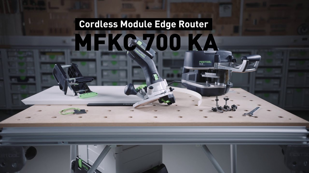 Cordless Module Edge Router MFKC 700 KA (available from September 2025)