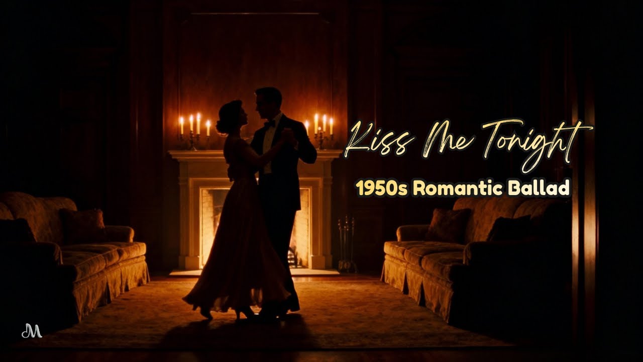 Kiss Me Tonight – 1950s Romantic Ballad | Slow Dance by Candlelight (Vintage Original Song)