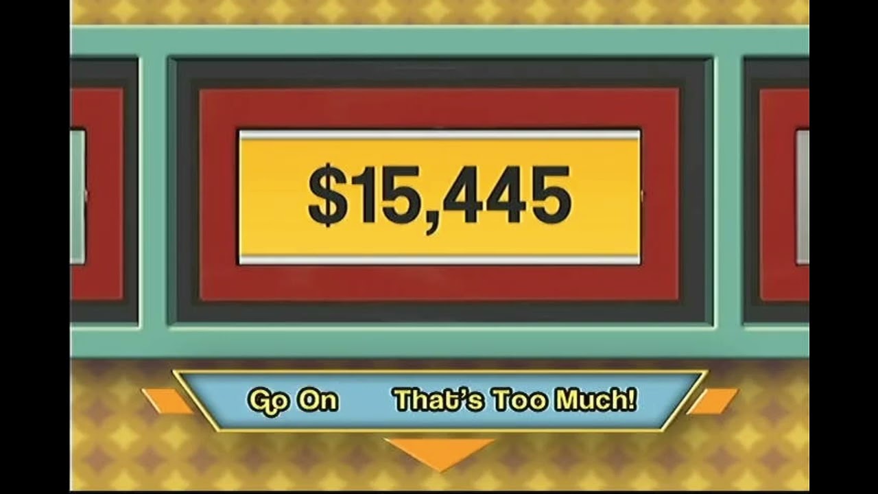 The Price is Right 2nd Edition DVD Game Season 3 Episode 1