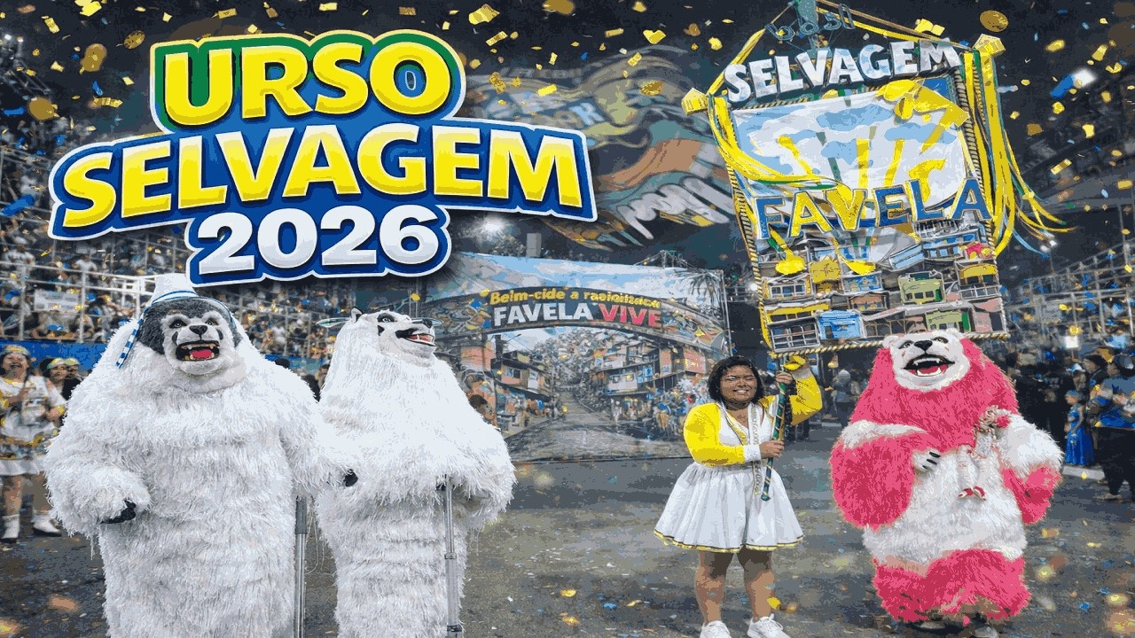 Urso Selvagem 2026 | Desfile Oficial | Carnaval Tradição de João Pessoa