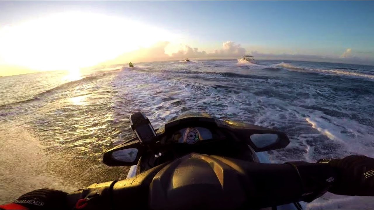 Jet Ski Trip to Exuma Bahamas from Ft Lauderdale part 1