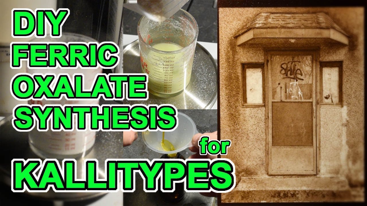 DIY Ferric Oxalate Synthesis For Kallitype
