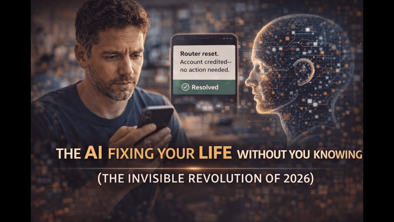 The AI Fixing Your Life Without You Knowing (The Invisible Revolution of 2026)