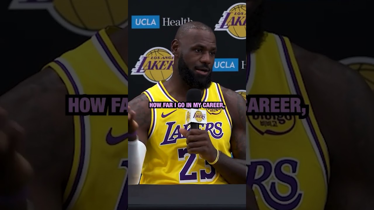 LeBron says Luka won't factor into his retirement decision