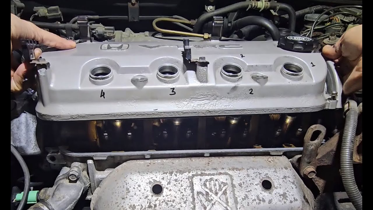 Honda Accord Timing Belt Step 23 — Cylinder Head Cover Installation